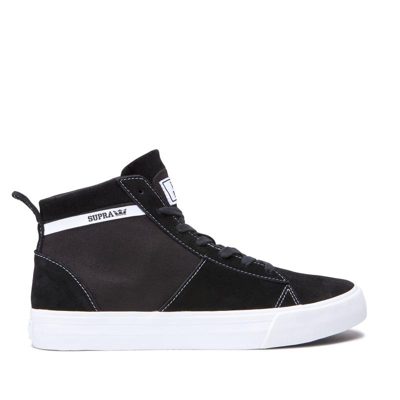 Supra STACKS MID Sneaker High Damen Schwarz / Weiß Online Bestellen ELHUF3075